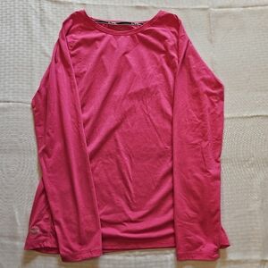 Lauren Ralph Lauren L-RL Pink Long Sleeve Active Top Size Medium